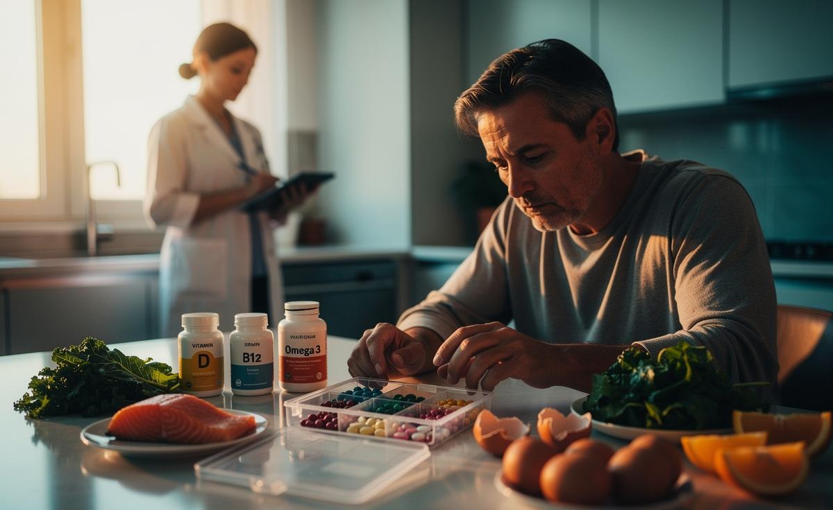 Illustration of signs your vitamin routine needs a change, with health experts sharing insight