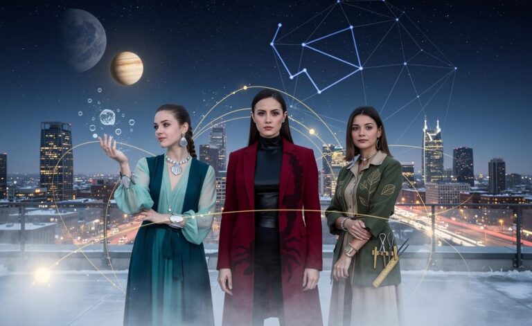 Illustration of the zodiac signs Cancer, Scorpio, and Virgo attracting helpful connections on 2 January 2026