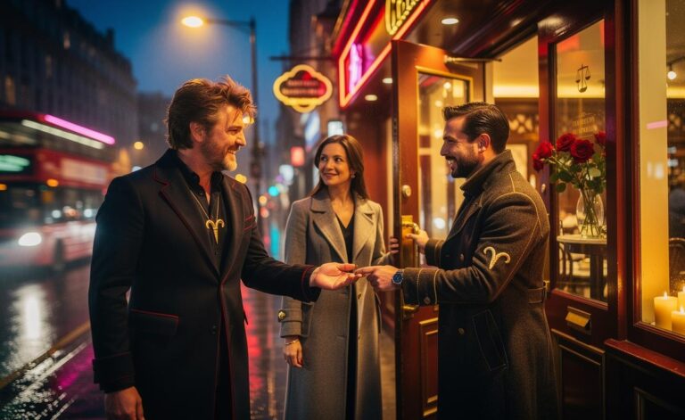 Illustration of Aries, Libra, and Capricorn attracting love and connection from now through 14 February 2026