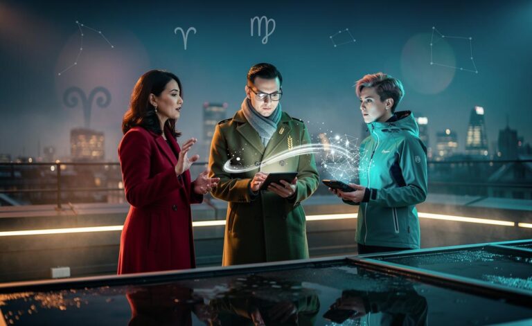 Illustration of Aries, Virgo, and Aquarius discovering hidden talents on 5 January 2026