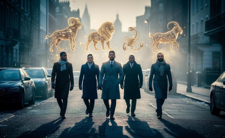 Illustration of four zodiac signs—Aries, Leo, Scorpio, and Capricorn—feeling more assertive on 3 January 2026