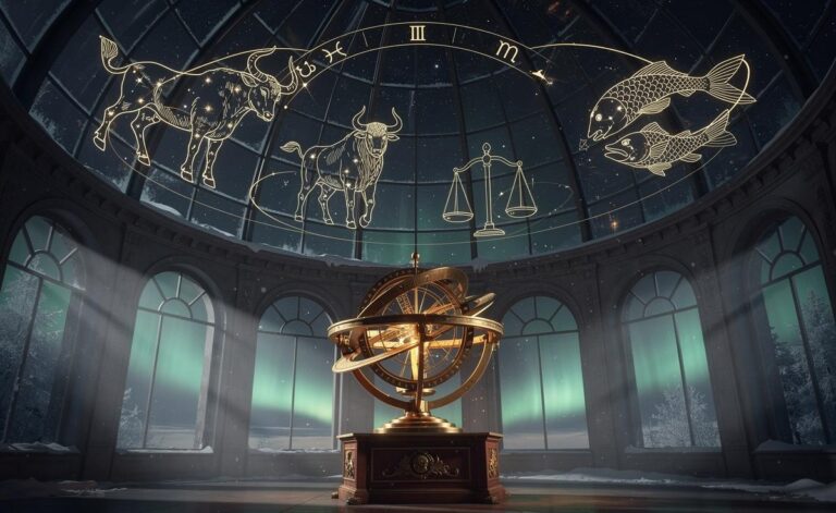 Illustration of the four zodiac signs—Capricorn, Taurus, Libra, and Pisces—with supportive horoscopes on 4 January 2026