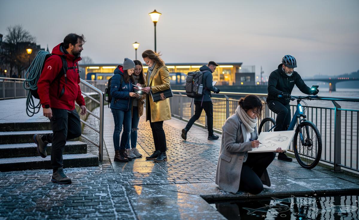 Illustration of Aries, Gemini, Leo, Sagittarius, Aquarius, and Pisces feeling the call to adventure on 9 January 2026