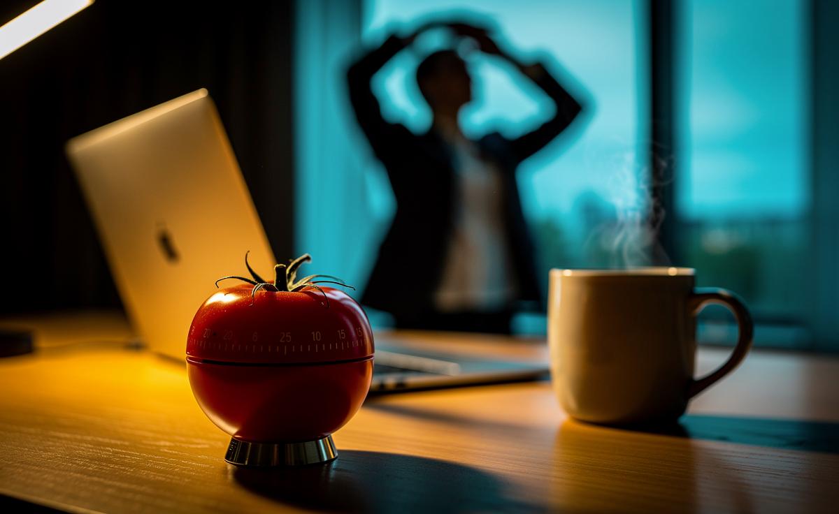 How the Pomodoro technique prevents burnout during long work sessions