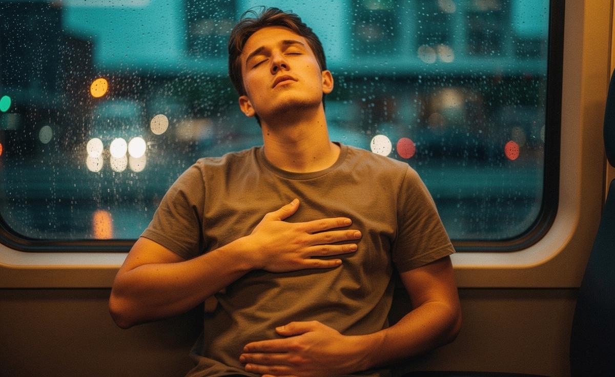 If you’re feeling stressed, deep belly breathing surprisingly calms anxiety