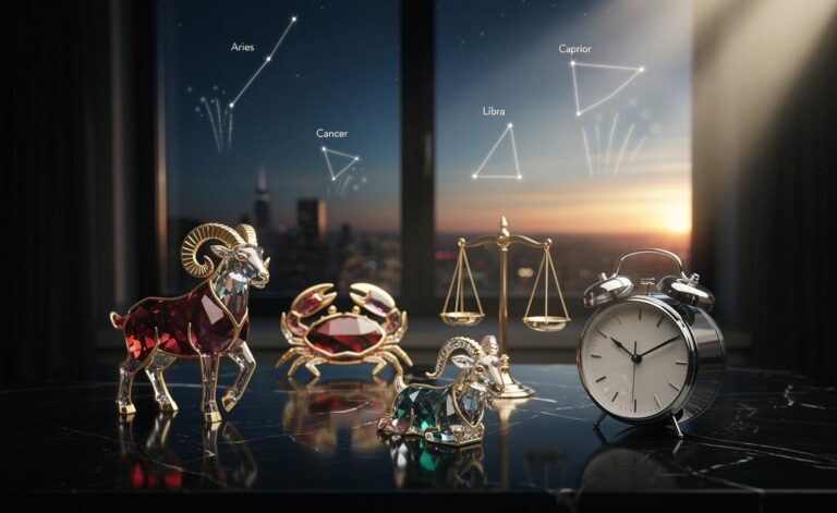 Illustration of [New Year’s Day 2026 delivering a wake-up call for Aries, Cancer, Libra, and Capricorn]