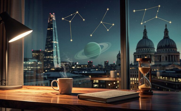 Illustration of the subtle astrological shift on 2 January 2026 influencing Capricorn, Gemini, Scorpio, and Pisces