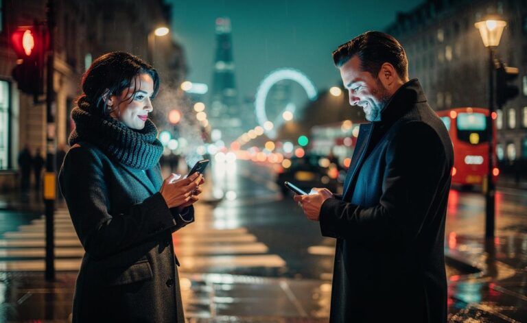 Illustration of love energy shifts on 3 January 2026, with UK daters making bold, clear invitations that pay off