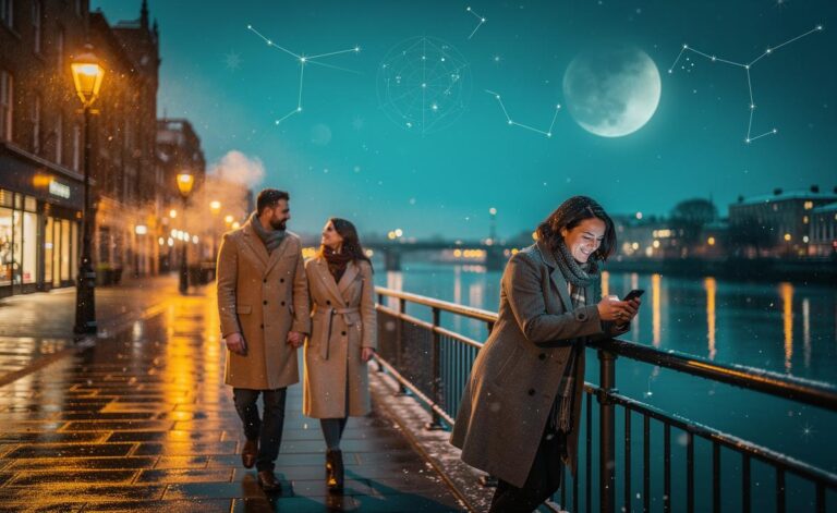 Illustration of the love horoscope for 2 January 2026, with emotions beginning to settle