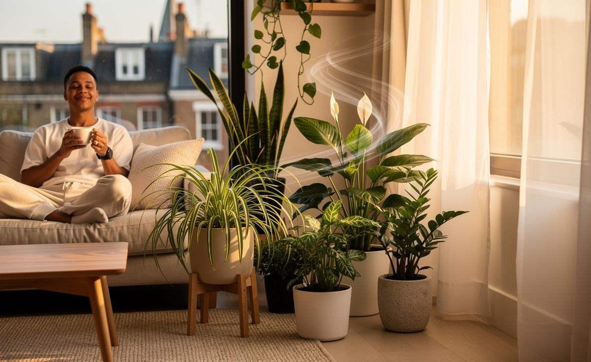 The reason why plants in your home improve air quality and reduce stress