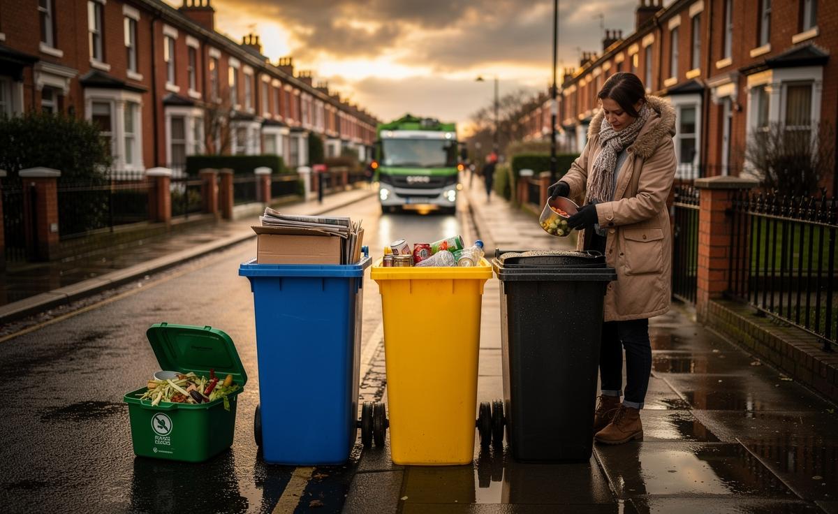 “They’re turning our homes into sorting centres”: Residents erupt over four-bin mandate, as experts warn England’s recycling overhaul from March 2026 could clog streets, hike costs and spark chaos