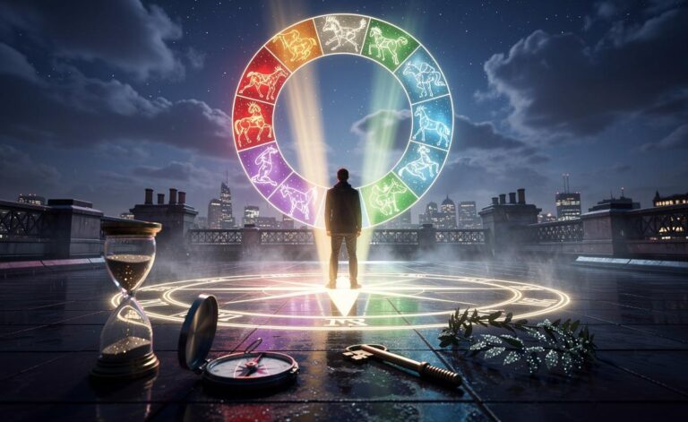 Illustration of the twelve zodiac signs with powerful realizations for January 5, 2026