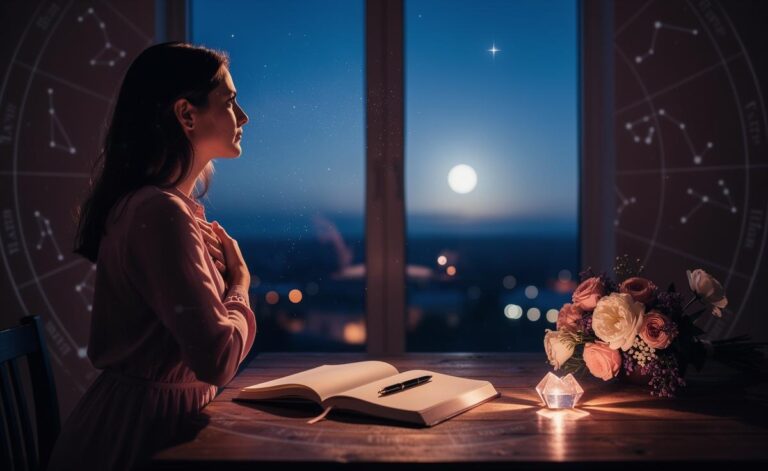 Illustration of the daily horoscope for 6 January 2026 highlighting Venus’s influence on love and the zodiac signs